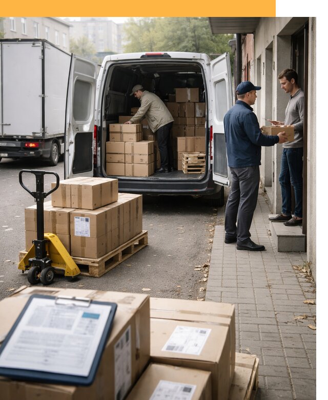 Доставка грузов от двери до двери с таможней от 46688 руб.