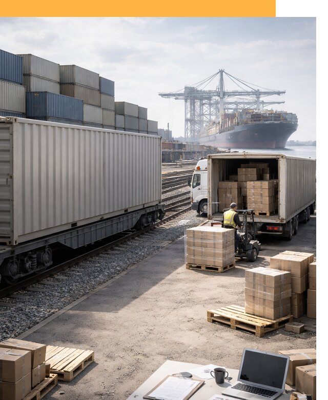 Мультимодальные перевозки грузов по миру от 46688 руб