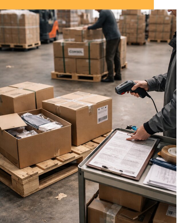 Сборные грузы из Китая: доставка, склад и таможня от 18675