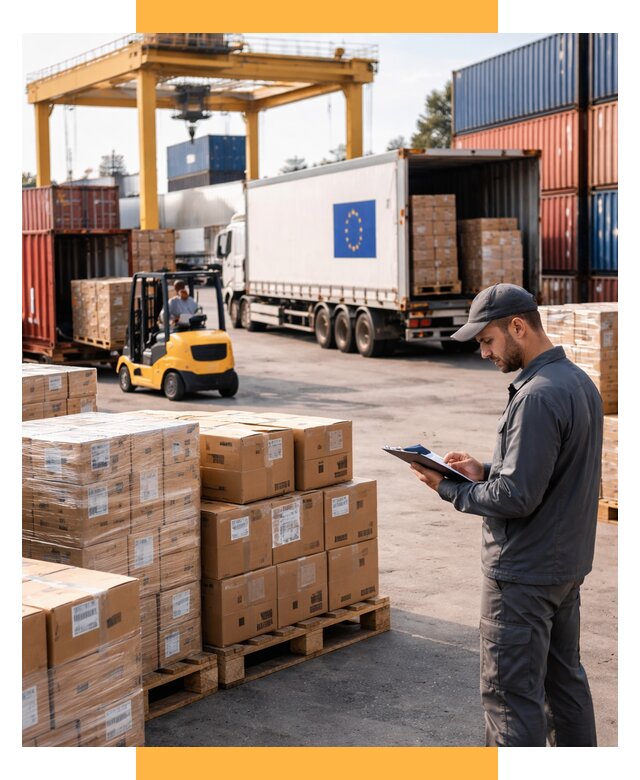 Доставка грузов из Европы от 12450 р., логистика СетСервис-Вдм