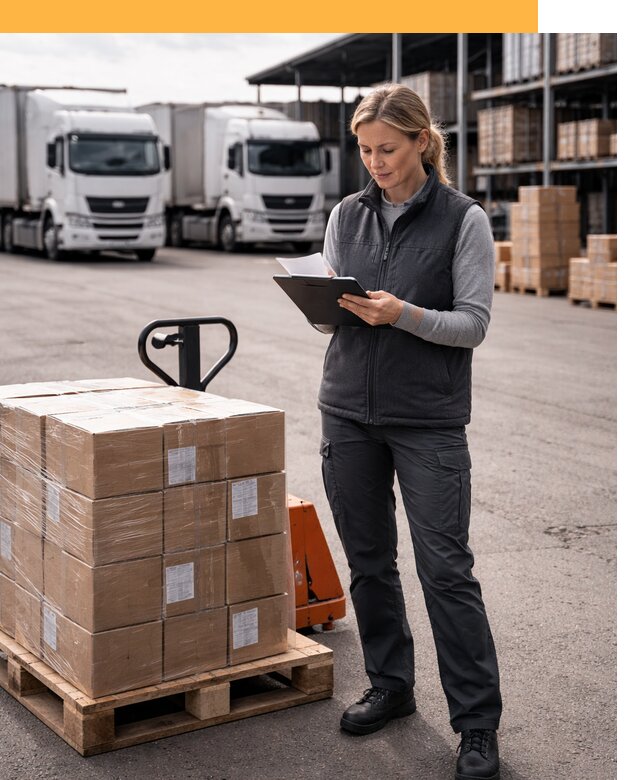 Доставка грузов из Европы к дверям клиента от 12450 руб