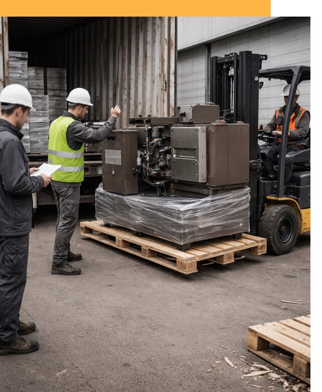 Доставка промышленного оборудования из Европы от 46688