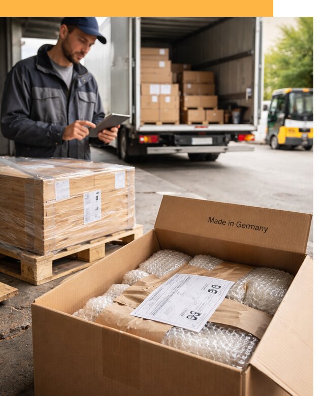 Доставка грузов из Германии от 46688 руб с таможенным оформлением