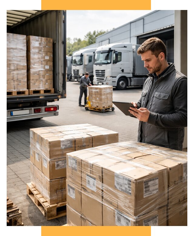 Автоперевозки из Германии от 9130 р. - логистика СетСервис-Вдм