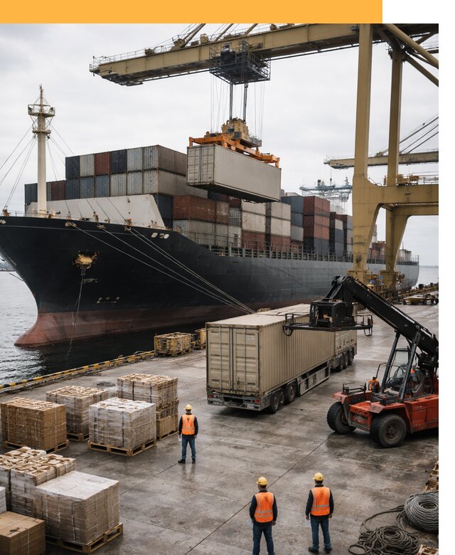 Морские перевозки из Индии: доставка FCL/LCL, таможня от 124500