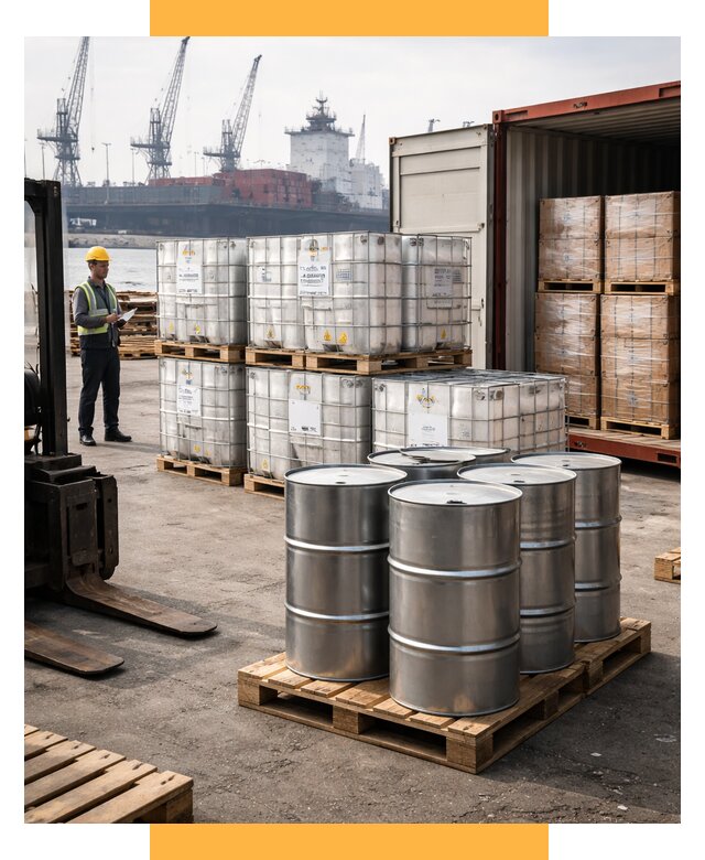 Доставка химического сырья из Индии от 259375 р. | СетСервис-Вдм