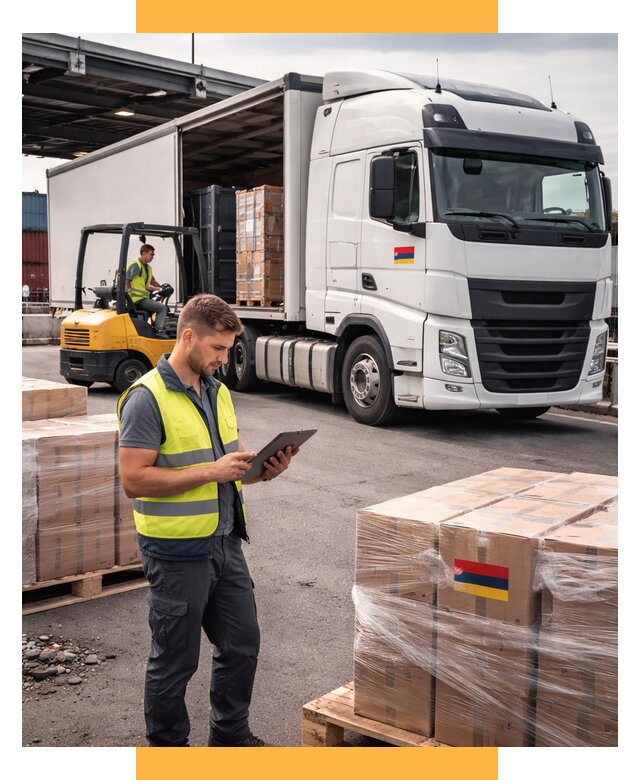 Автоперевозки из Армении от 98563 р. — услуги СетСервис-Вдм