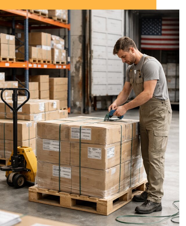 Доставка грузов в США: морские, авиа и авто перевозки от 6744