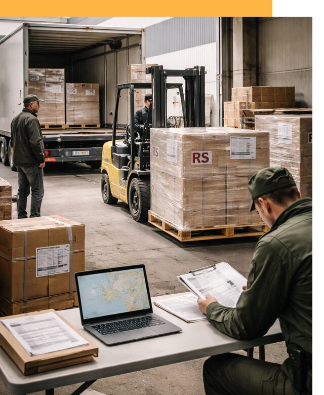 Доставка грузов в Сербию от 46688 руб, международные перевозки