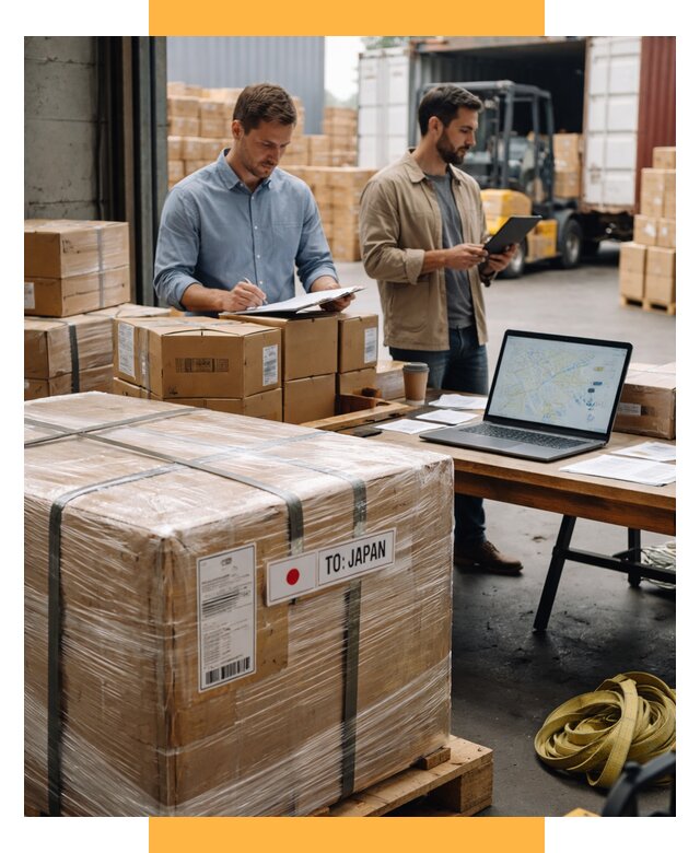 Доставка грузов в Японию от 25938 р., логистика СетСервис-Вдм