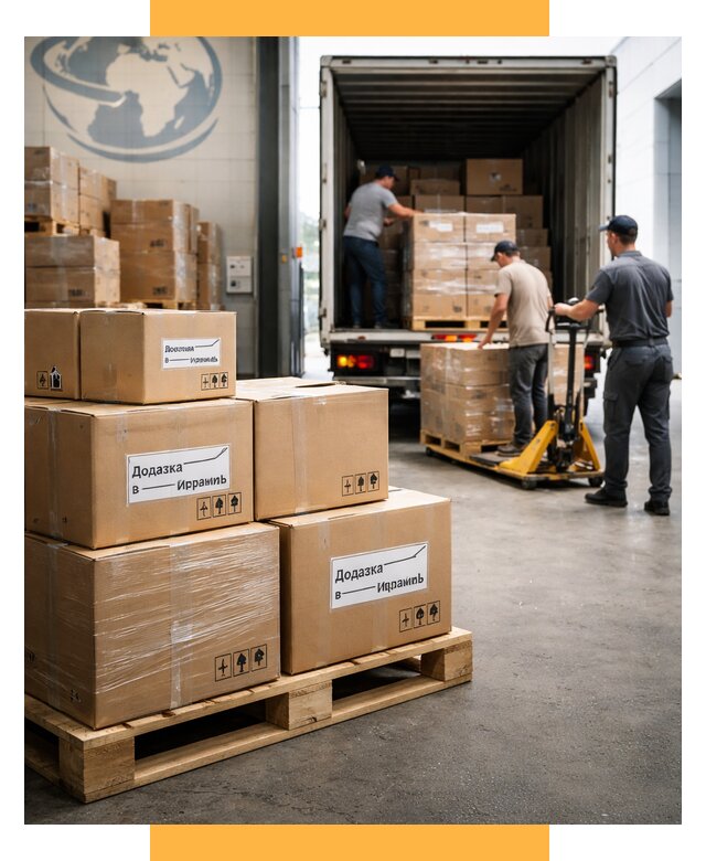 Доставка грузов в Израиль и экспорт от 46688 р. СетСервис-Вдм