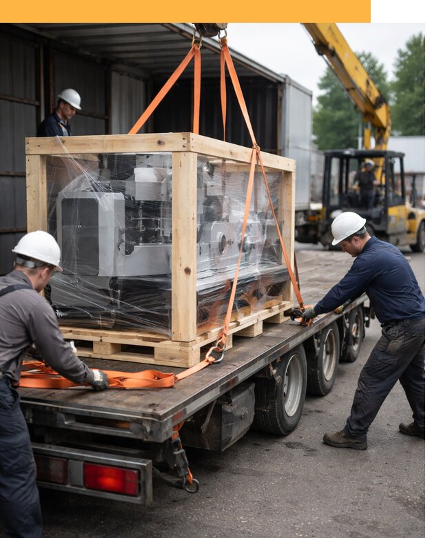 Международная перевозка станков любой сложности от 62250