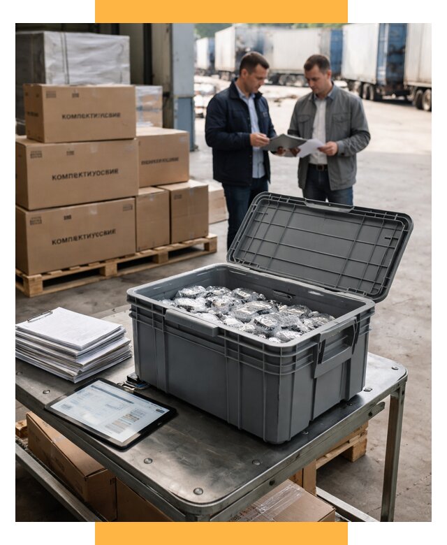 Перевозка комплектующих из Китая от 6744 р. | СетСервис-Вдм