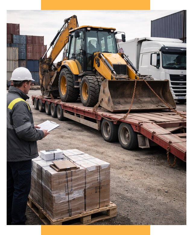 Международная перевозка спецтехники от 46688 р., СетСервис-Вдм