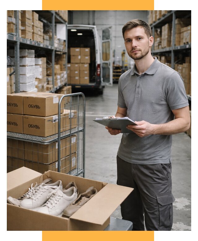 Доставка обуви из Китая и Турции от 4669 р. СетСервис-Вдм