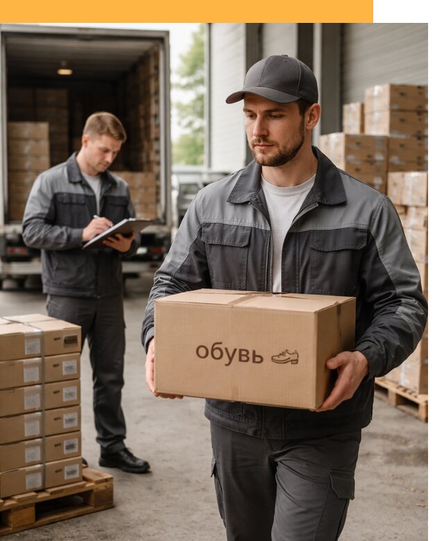 Международная перевозка обуви с таможенным оформлением от 4669