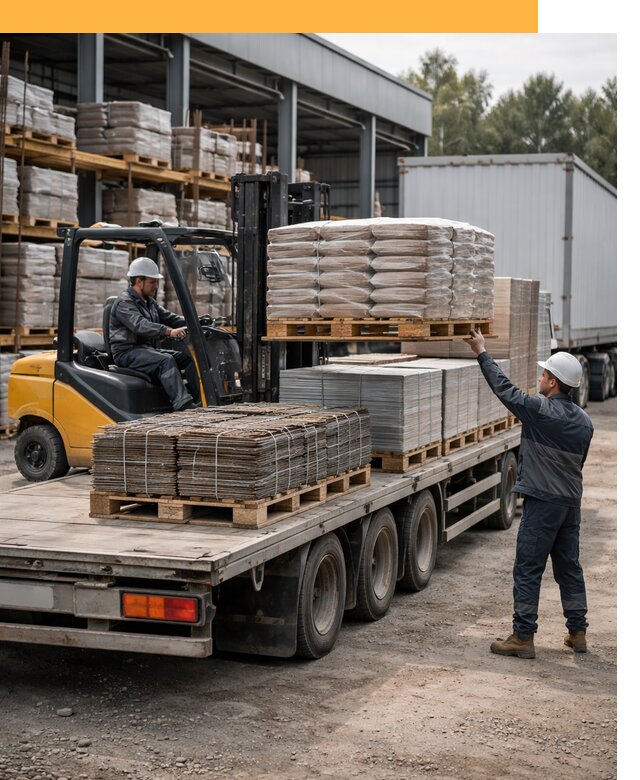 Перевозка строительных материалов по миру от 5706 руб