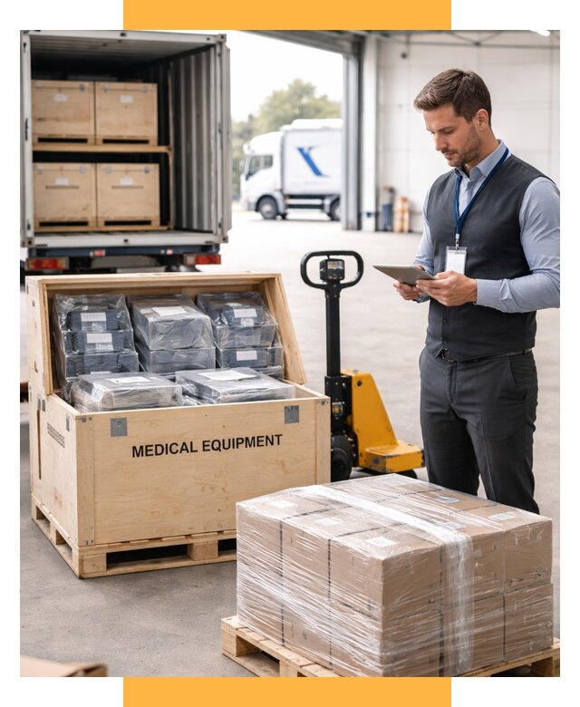 Перевозка медицинского оборудования от 15563 р. в СетСервис-Вдм