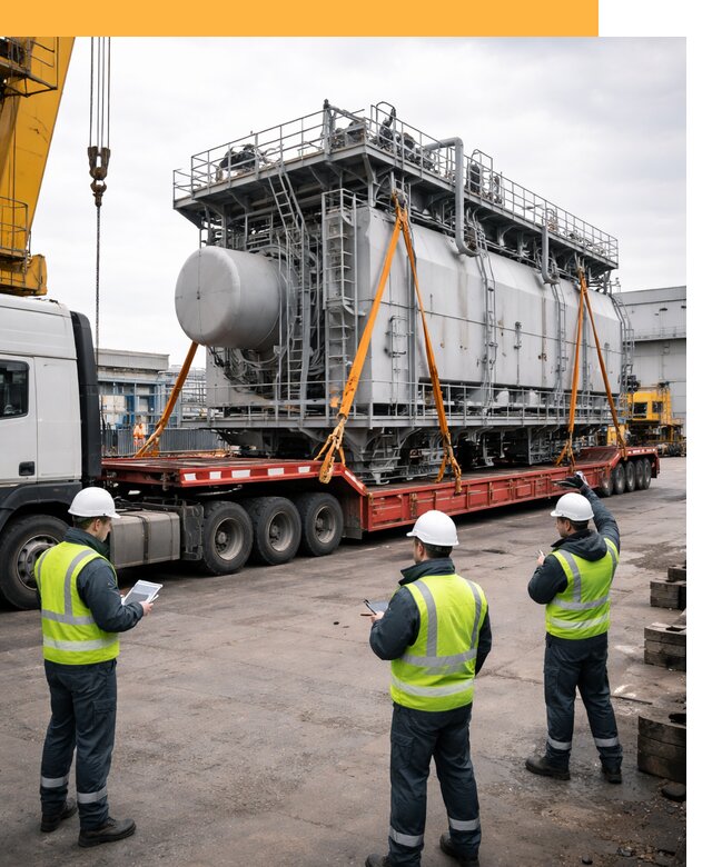 Перевозка негабаритных грузов по миру от 124500 руб