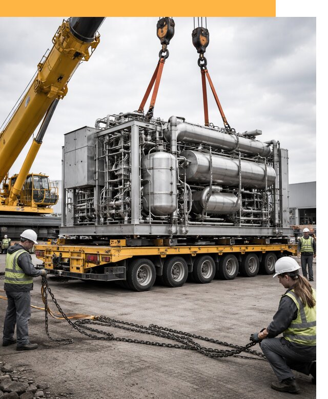 Перевозка тяжеловесных грузов по миру от 155625 руб