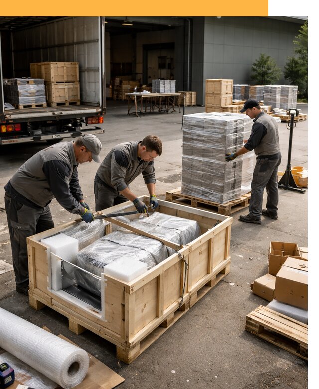 Перевозка выставочных грузов по миру от 25938 руб за м2 с таможней