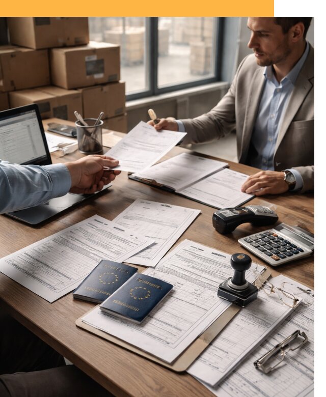 Таможенное оформление грузов из Европы от 8819 руб