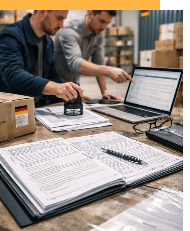 Таможенное оформление грузов из Германии от 9338 руб.