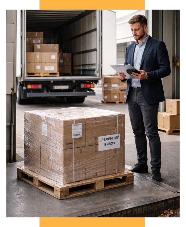 Временный вывоз товаров под ключ от 8300 р. | СетСервис-Вдм