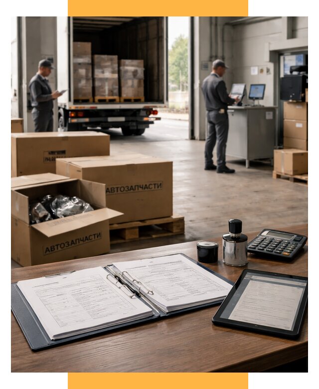 Таможенное оформление автозапчастей под ключ от 8819 р., СетСервис-Вдм