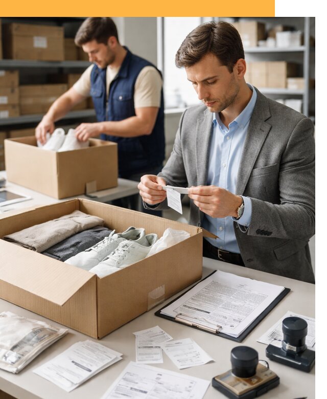 Таможенное оформление одежды и обуви по выгодной цене от 6744 руб