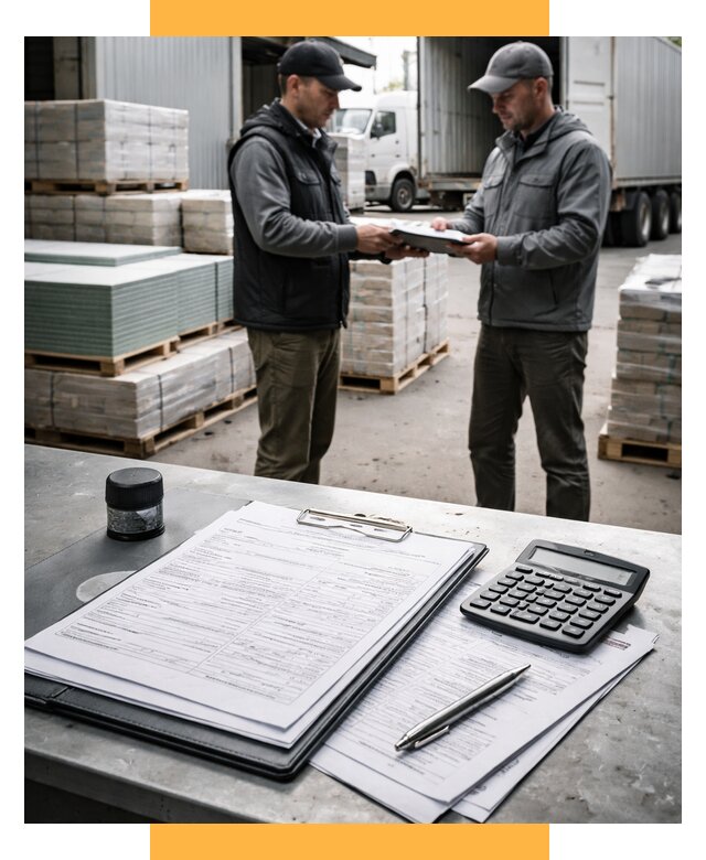 Таможенное оформление стройматериалов от 8819 р. | СетСервис-Вдм
