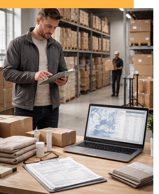 Закупка товаров в Европе под ключ: доставка, таможня от 7781 руб